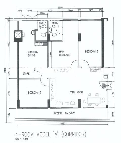 Blk 450 Hougang Avenue 10 (Hougang), HDB 4 Rooms #157777442